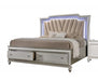 Acme Furniture Kaitlyn King Storage Bed in Champagne - Marjories Furniture (Las Vegas, NV)