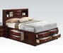 Acme Ireland Queen Storage Bed in Brown 21600Q - Marjories Furniture (Las Vegas, NV)