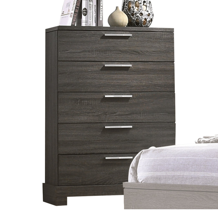 Lantha Gray Oak Chest