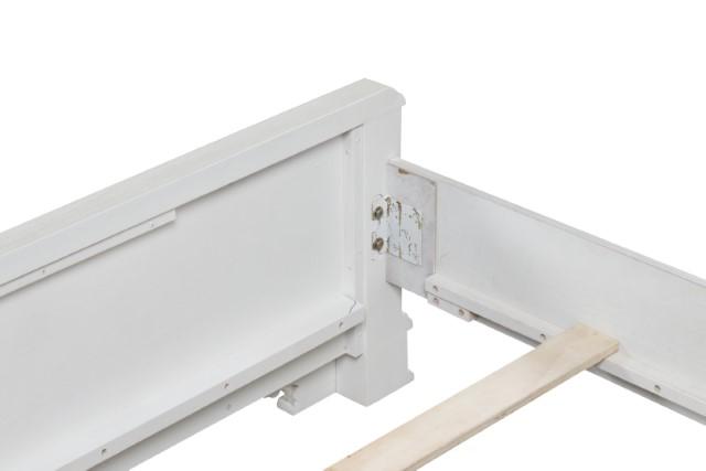 Stella Mia E.King & Queen Bed White & White