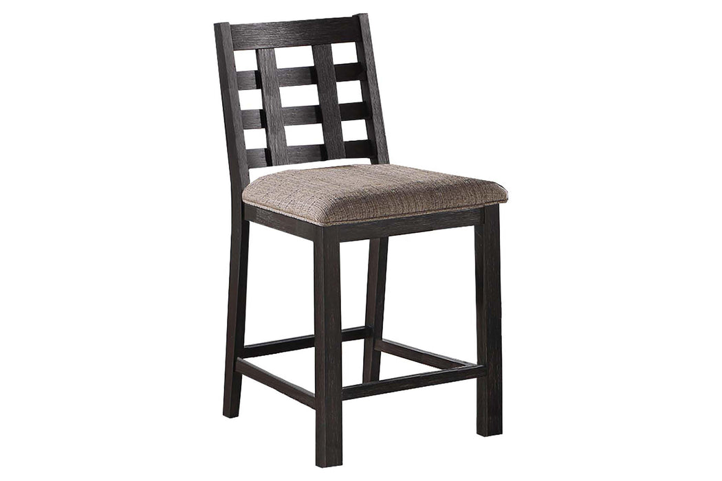 Minyou Counter Height Chair in Espresso