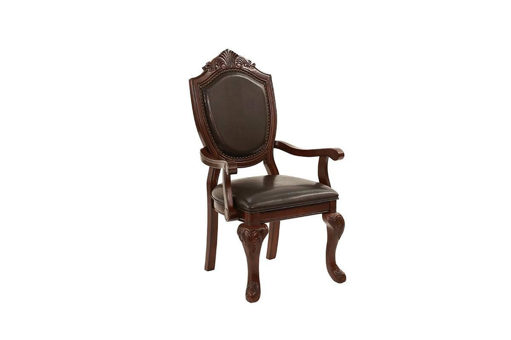 Hhdfur Arm Chair in Cherry