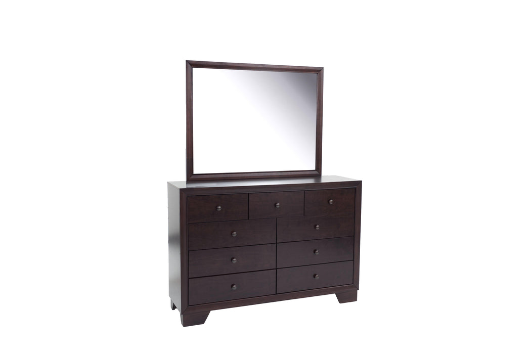 Liihfd Dresser in Dark Merlot