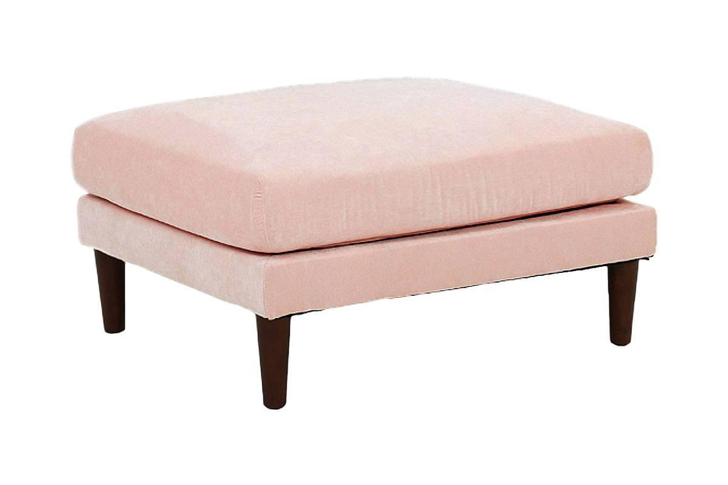 Taiyus Ottoman in Blush