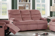 Taiyus Recliner Sofa in Blush Pink image