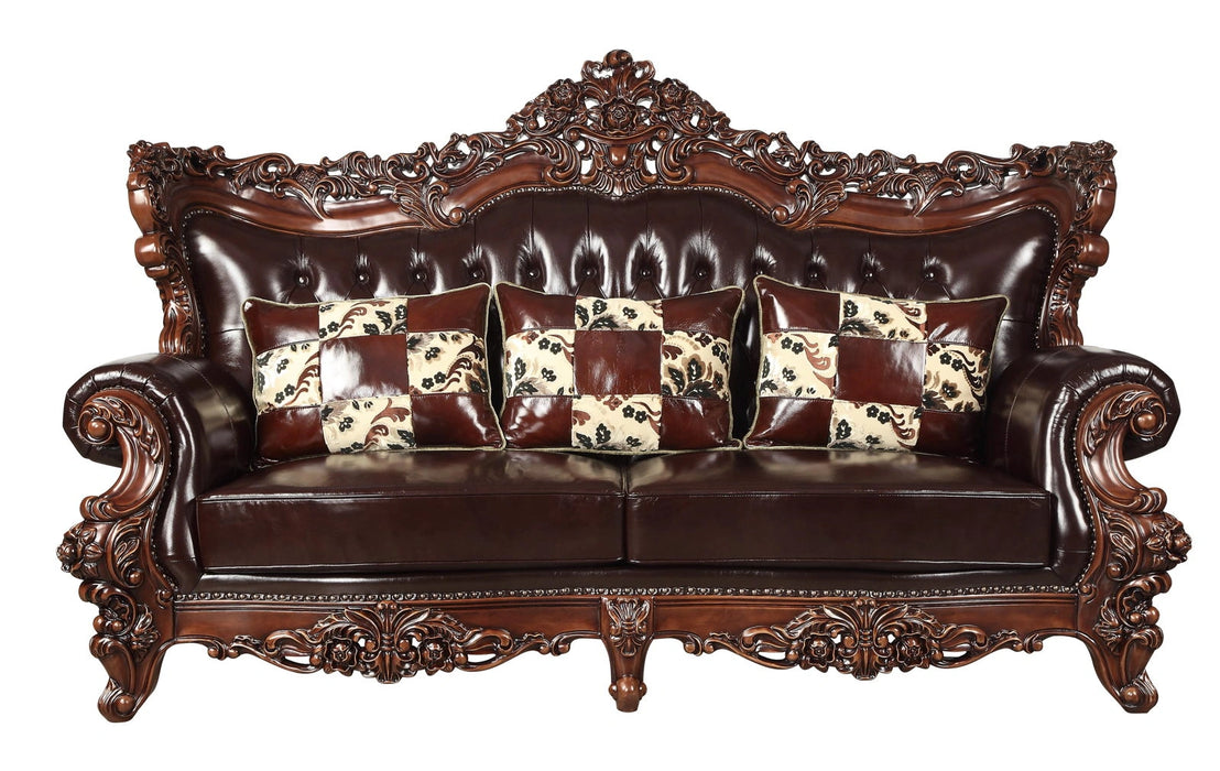 Acme Furniture Forsythia Sofa in Espresso 53070 - Marjories Furniture (Las Vegas, NV)