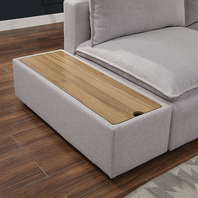Arlene Sectional White