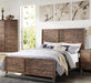 Acme Andria Queen Platform Bed in Reclaimed Oak 21290Q - Marjories Furniture (Las Vegas, NV)