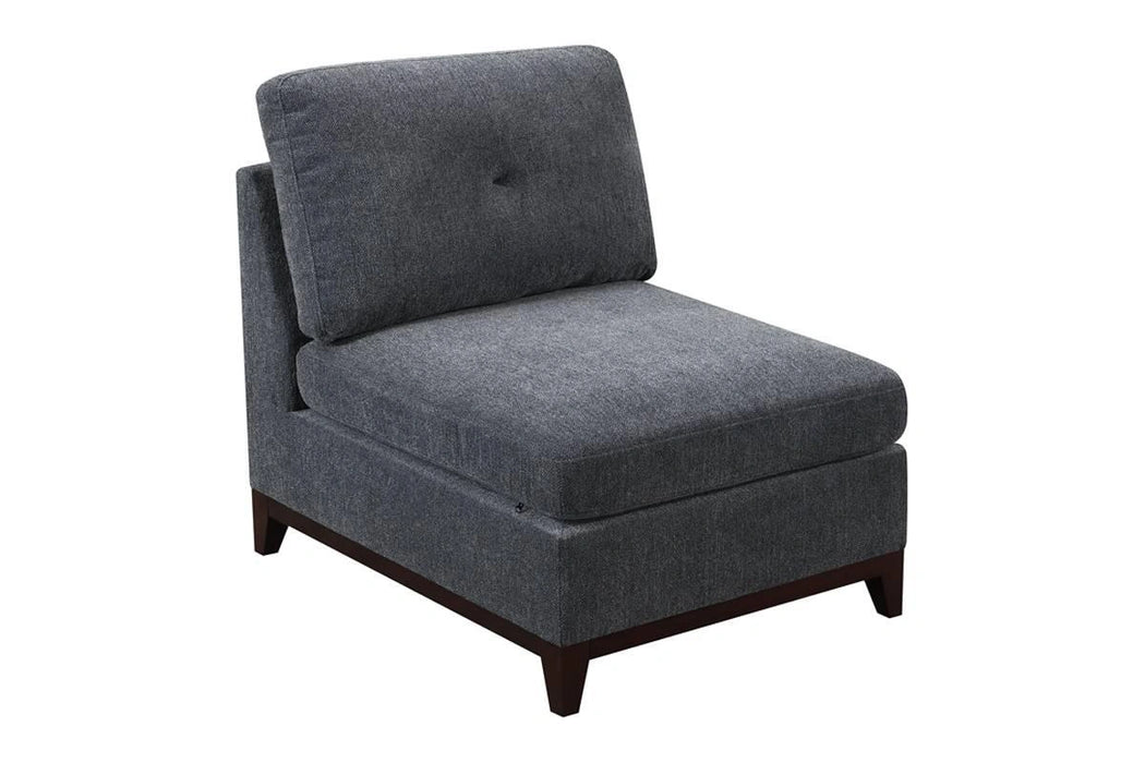 Taiyus Armless Chair in Ash Grey