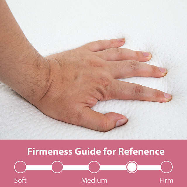 Hollyhock 4" Full Tri-Fold Memory Foam Topper