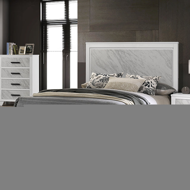 Darlene 5 Pc Queen Bedroom Set w/ 2 Nightstands