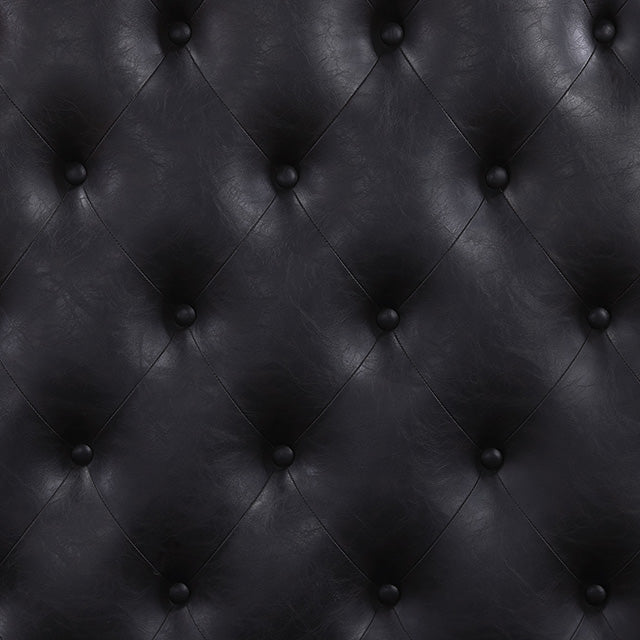 Ventresca E.King & Queen Bed White & Chrome