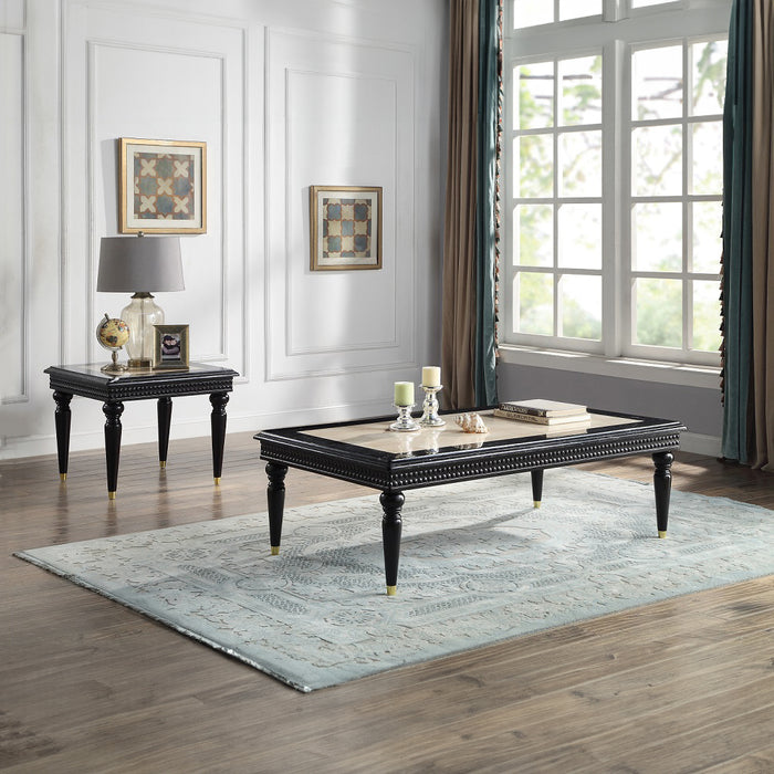 Coffee Table w/Marble Top